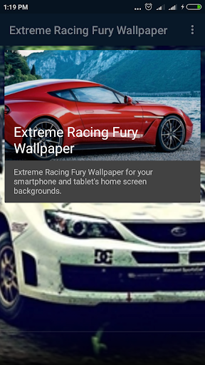 Extreme Racing Fury Wallpaper screenshot 1
