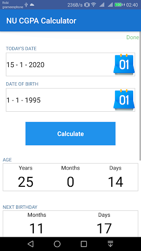 EasyCGPA - NU CGPA Calculator screenshot 7