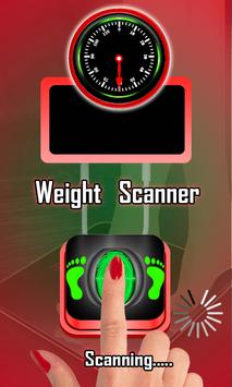 Weight Machine Finger Scan prank App screenshot 1