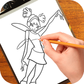 Draw Winx icon