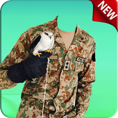 Pak Army Suit Photo Editor - Uniform Changer 2018 icon