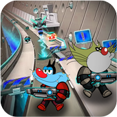 Super Oggy Adventure Rush Cockroaches Zombie icon