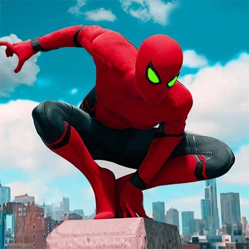 Spider Iron Rope Hero - Gangster Miami Crime City icon