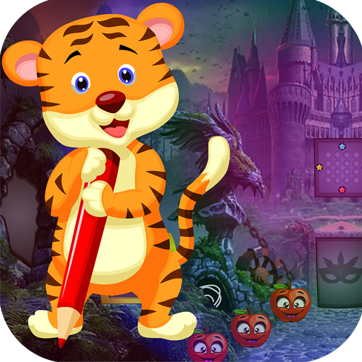 Best Escape Game 496 Writing Tiger Rescue Game icon