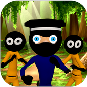 Ultimate Stickman: Street Kung Fu Warrior icon
