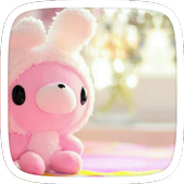 Cute Pink Bear Theme icon