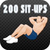 200 Sit-ups Abs: Training Plan icon