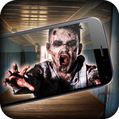 Real zombies attack icon
