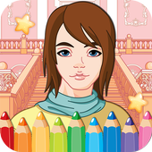 Prince Paint Draw Coloring icon