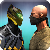 Panther Hero Black Mafia Gangsters City Battle icon