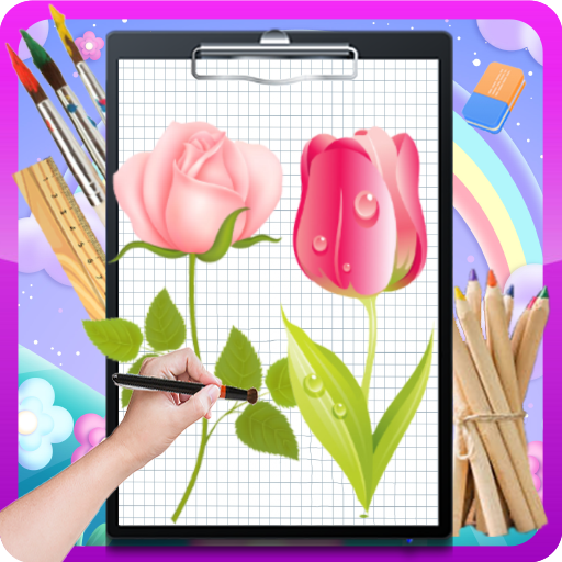 Learn to Draw Flowers icon