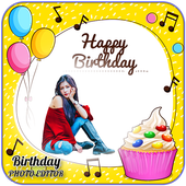Happy Birthday Photo Editor icon