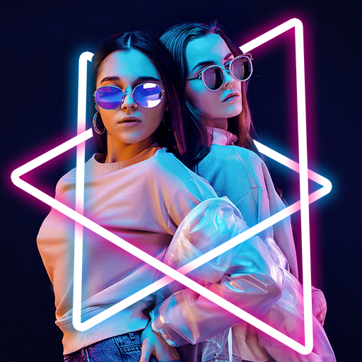 Neon Photo Editor icon