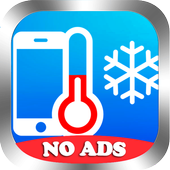 ikon mendinginkan suhu ponsel - pendingin batera