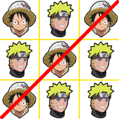 Tic Tac Toe - Luffy Vs Naruto icon