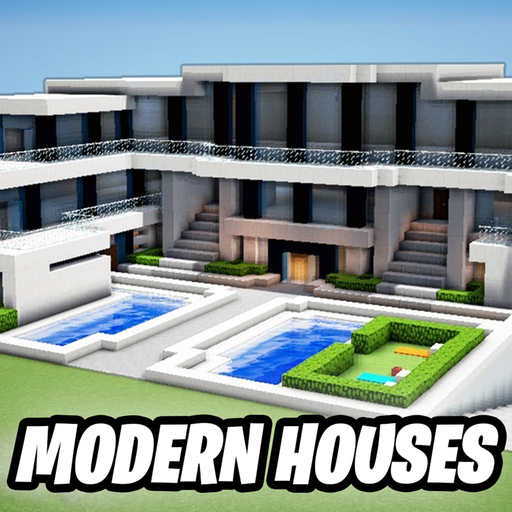 Modern Houses for Minecraft PE أيقونة