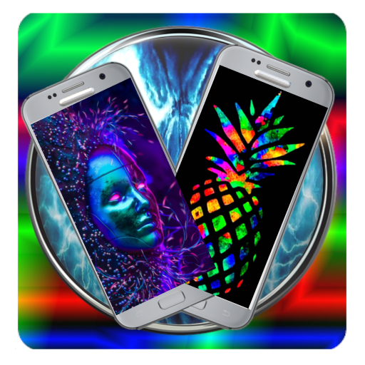 Neon wallpaper HD icon