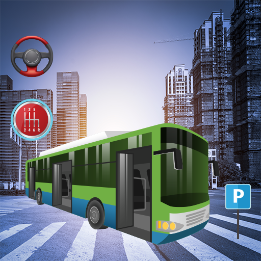 Snipapps-FreeLuxury bus parking2 3d sim 2019 icon