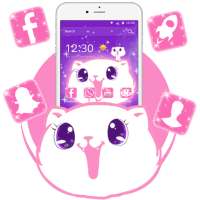 Kawaii Cute kitty Cat Theme