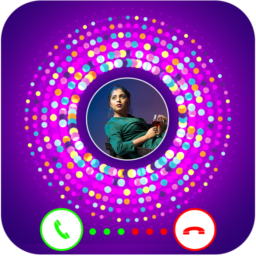 Color Call - Phone Caller Screen Color Phone Flash أيقونة