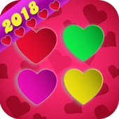 Sweet Hearts - Cute Candy Match 3 Puzzle 2019 icon
