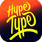 HYPETYPE Animated - Texts On Photos أيقونة