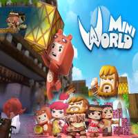 New Mini World Block Art Lock Screen HD Wallpapers