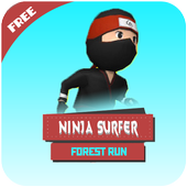 Ninja Surfer : Forrest Run icon