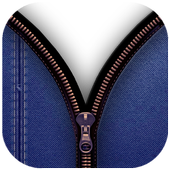 Jeans Zipper Lock Screen icon