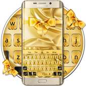 Tema Keyboard Sutra Emas Busur on 9Apps