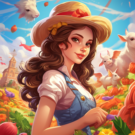 Big Farm Village Simulator icon