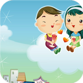 Romantic cartoons. Wallpapers icon