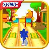 Super Sonic Hero Dash : Subway Sonics Surf Runner icon