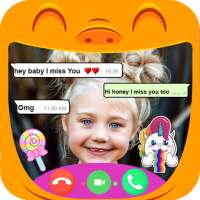 Fake Call Video Live Chat With : "Everleigh Rose" on 9Apps