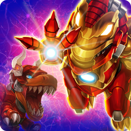 Dino War Iron T-Rex VS Tyranno icon