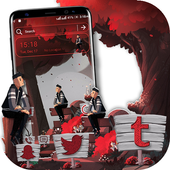 Lonely Man Launcher Theme иконка