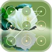 AppLock Tema White Rose