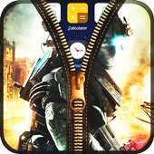 Army Zipper Lock Screen icon