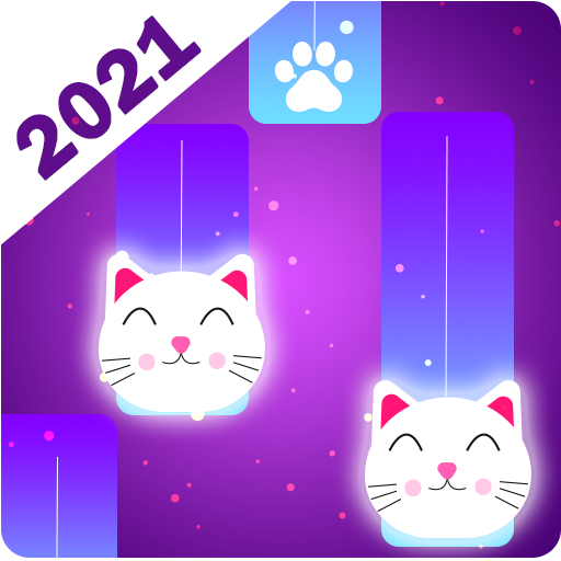 Magic Piano Tiles Dream Cat : Piano Music Go 2021 icon