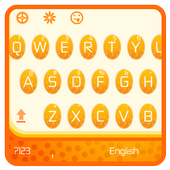 Orange Keyboard icon