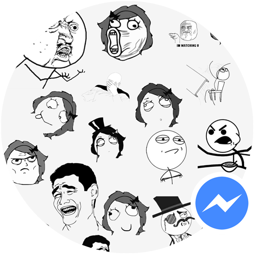 Meme Stickers for Messenger icon