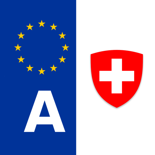 Car Plates A-CH Free icon