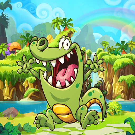 Crocodile kid game icon