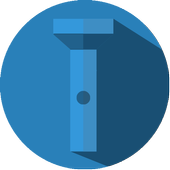 Flat Flashlight - No ads icon