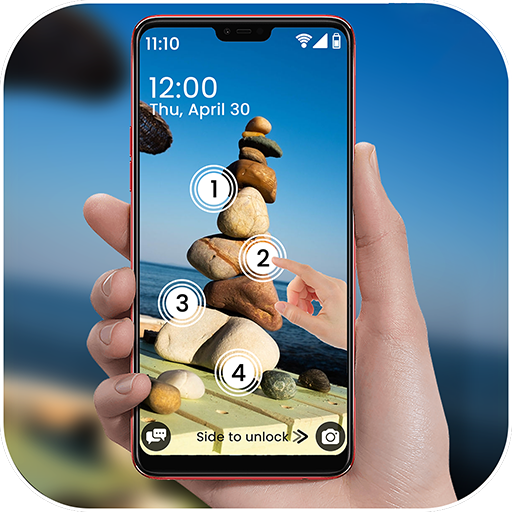 Touch lock Position Password icon