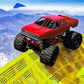 Monster Truck Stunt Driver - Track Racing Games 3D icon
