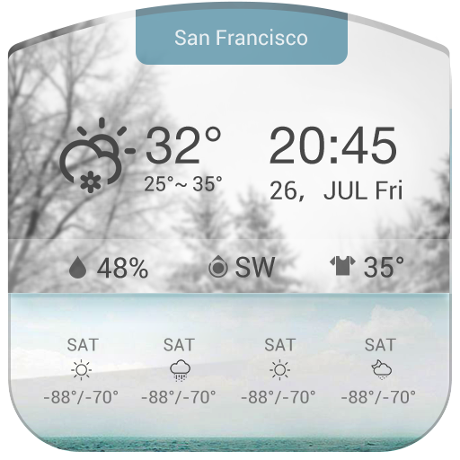 3D Daily Weather Forecast Free icon