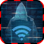 Hack wifi simulated icon