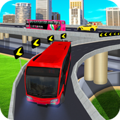 City Bus driving Simulator 3D 2018 icon