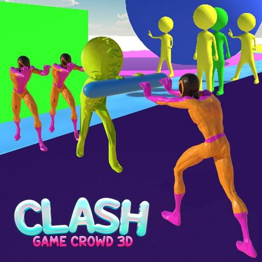 Crowd Clash Run Game 3D icon
